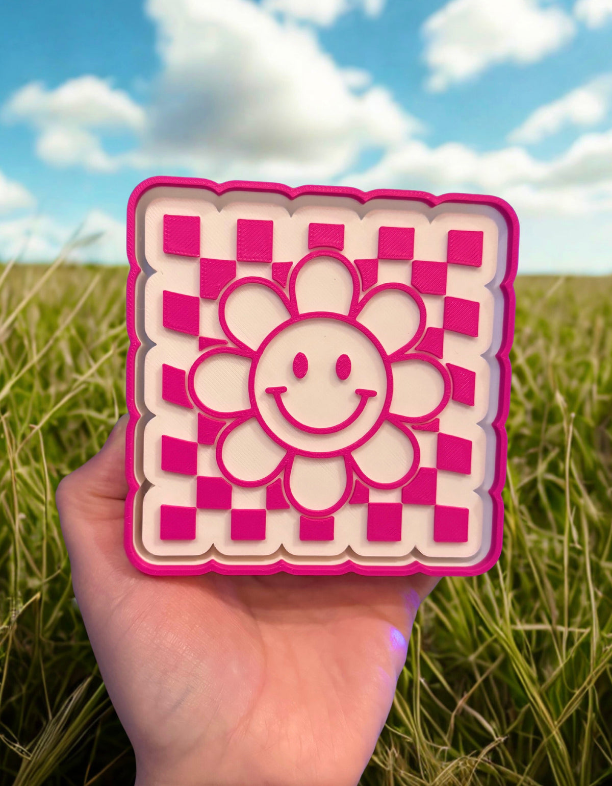 Smiley checkered