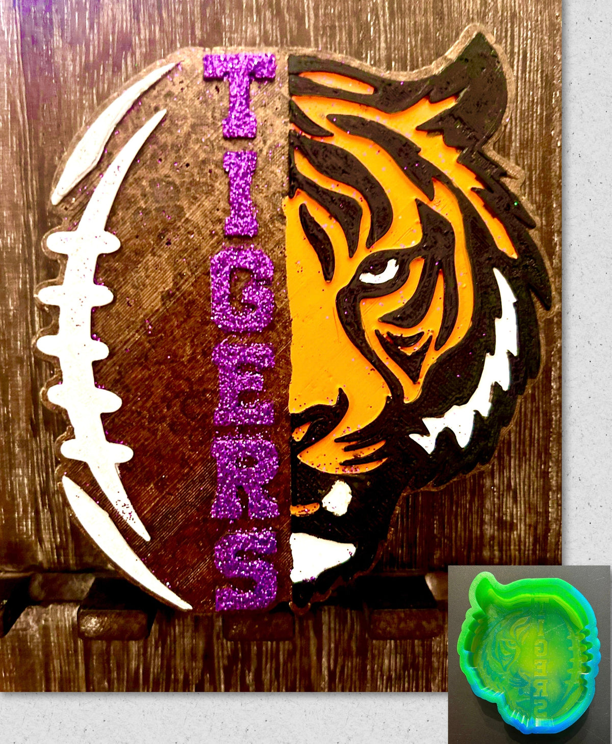 Louisiana Football Mold