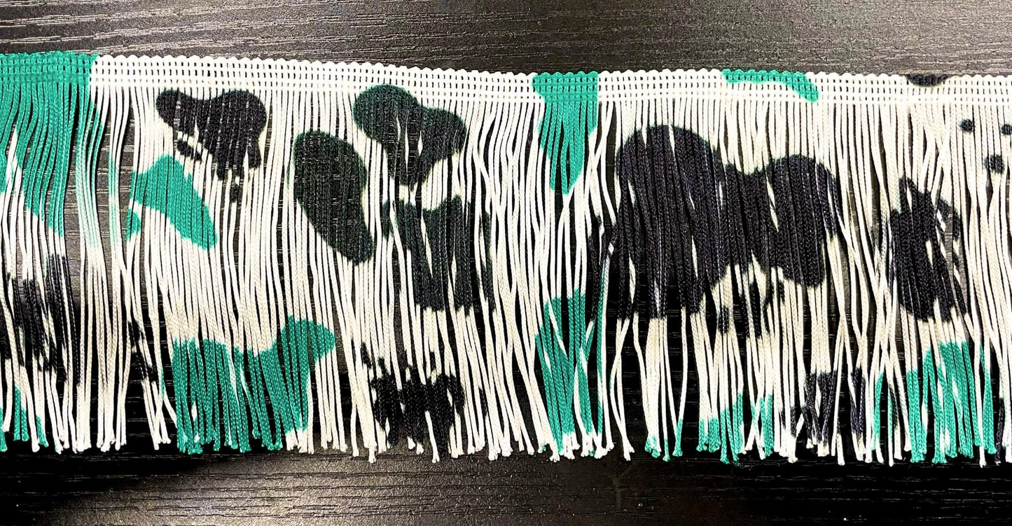 4” Fringe with Printed Designs