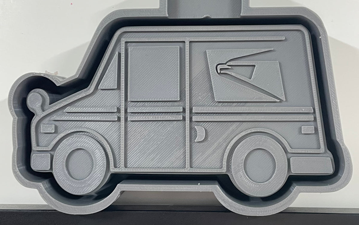 Shipping Mail Truck Mold
