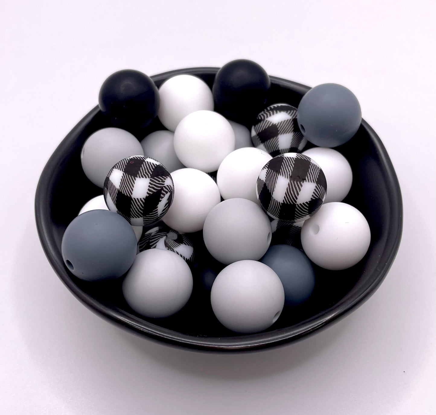 15mm Round Silicone Beads