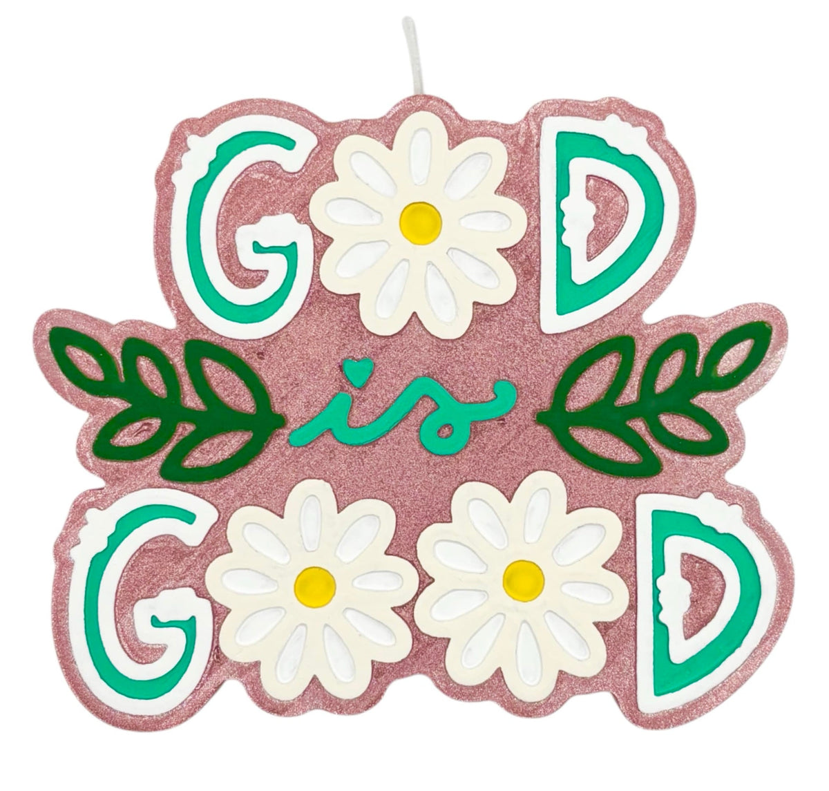 God Is Good Daisies Mold