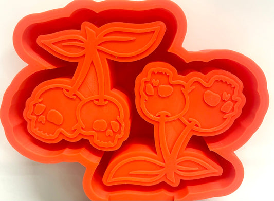 Skull Cherry Vent Clip Mold