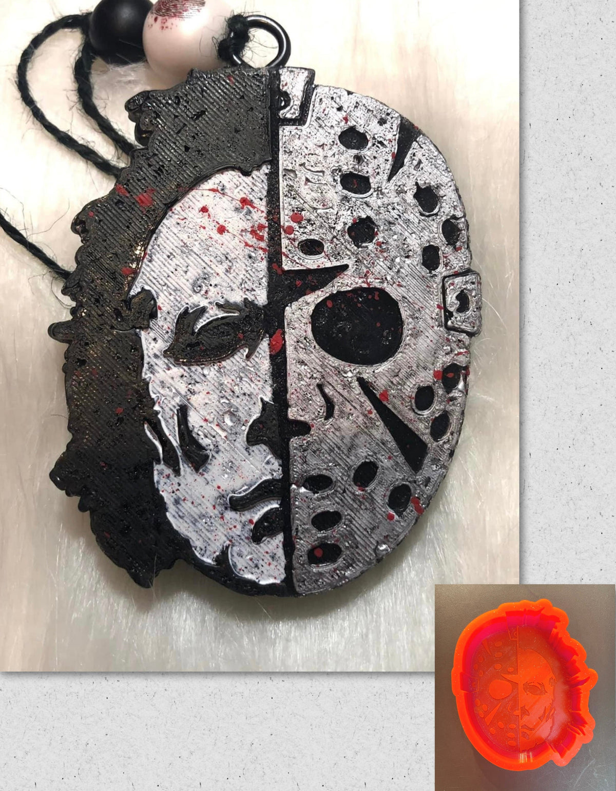Double Horror Michael/Jason Mask Mold