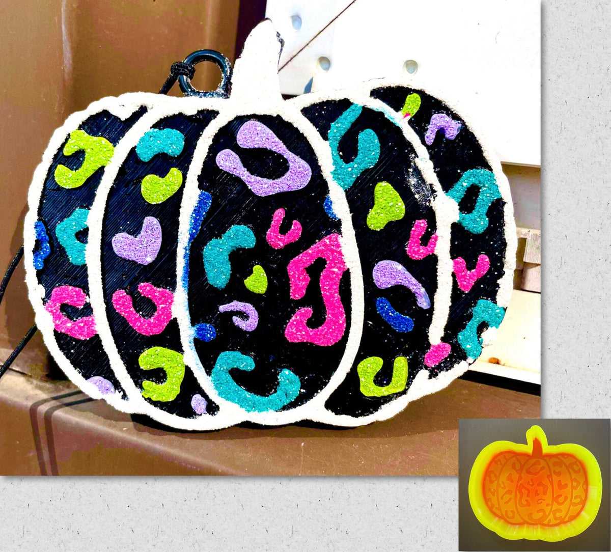 Leopard Pumpkin Mold