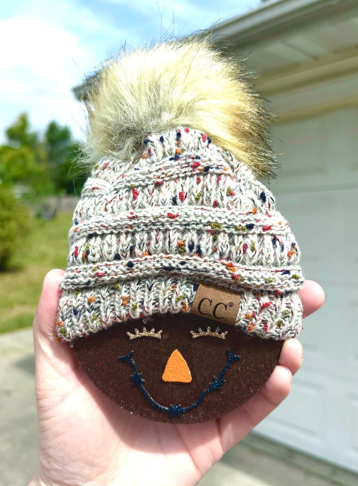 Smiley Faces For Mini Beanies and Christmas Hats