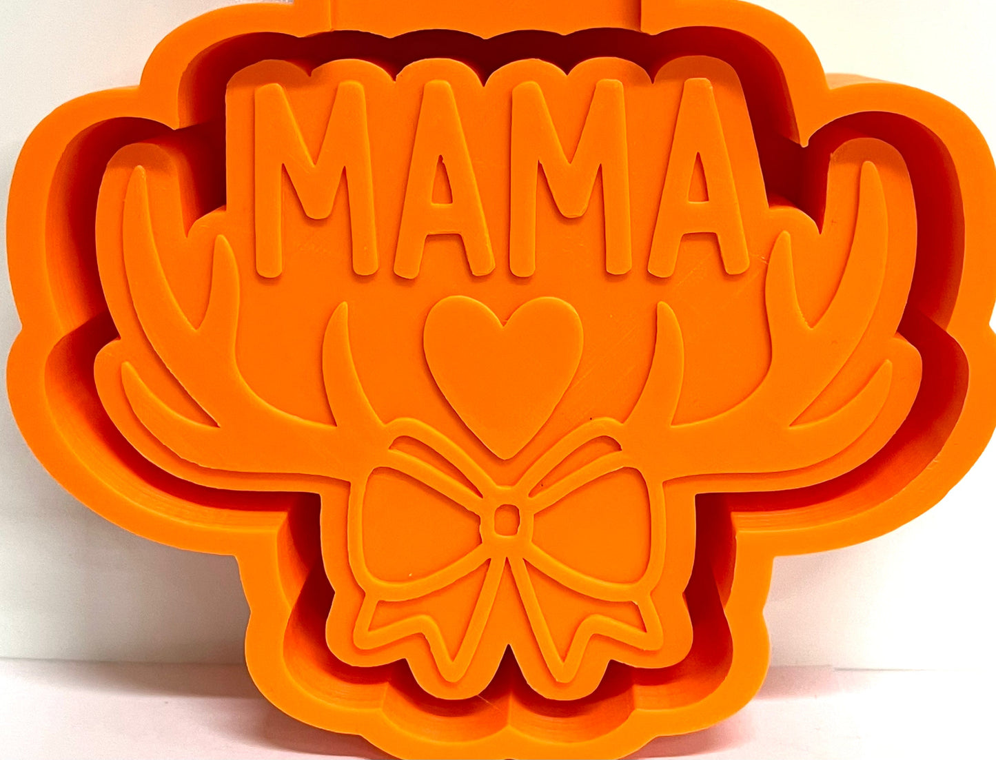 Mama Deer Antlers Hunting Mold