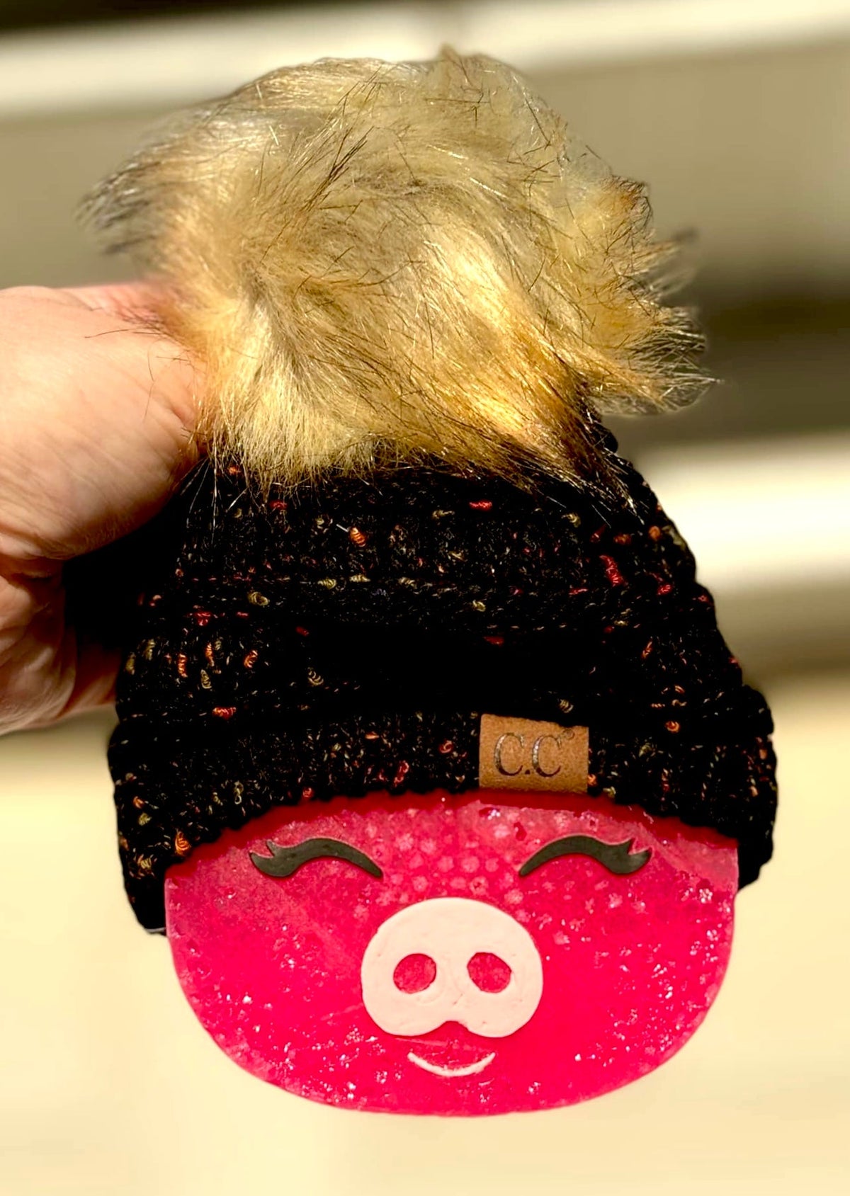 Smiley Faces For Mini Beanies and Christmas Hats