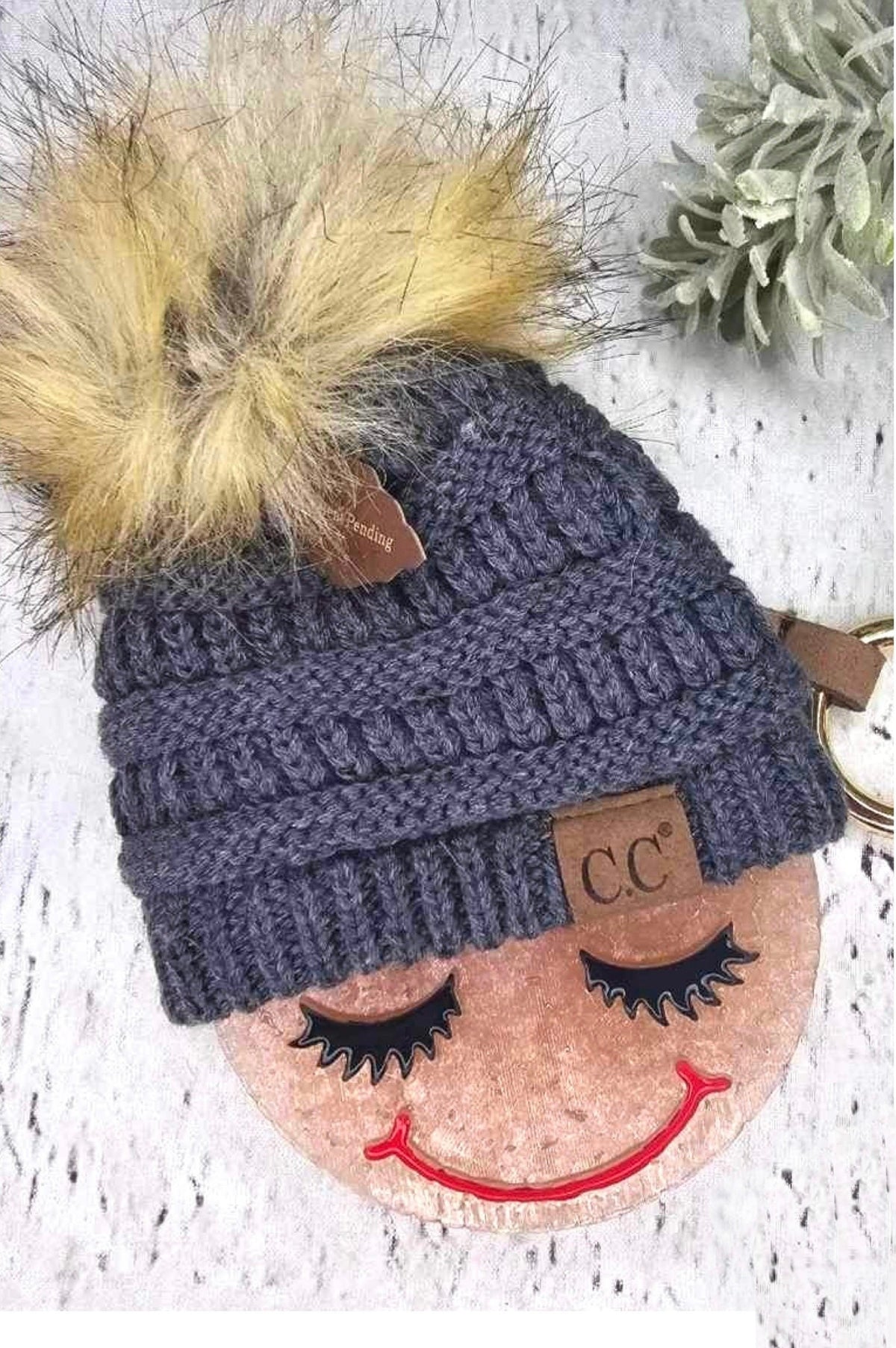 Smiley Faces For Mini Beanies and Christmas Hats