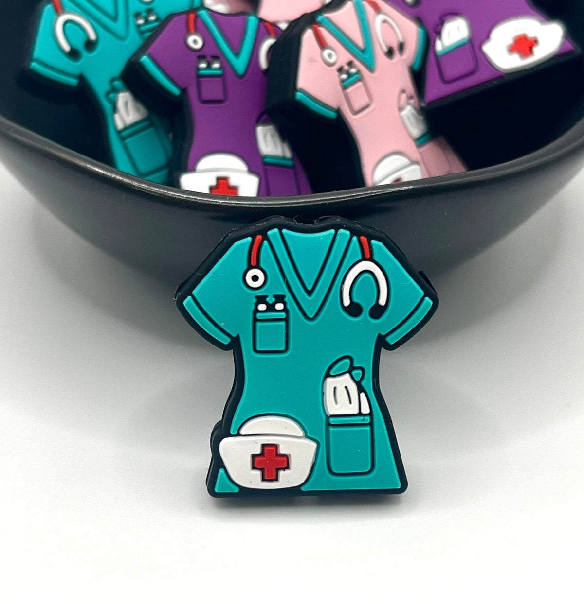 Nurse Scrub Focal Bead