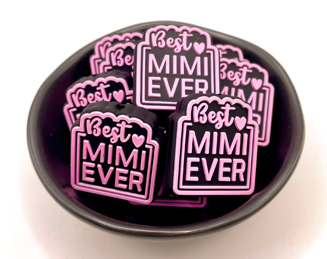 Best Mimi Ever Focal Bead