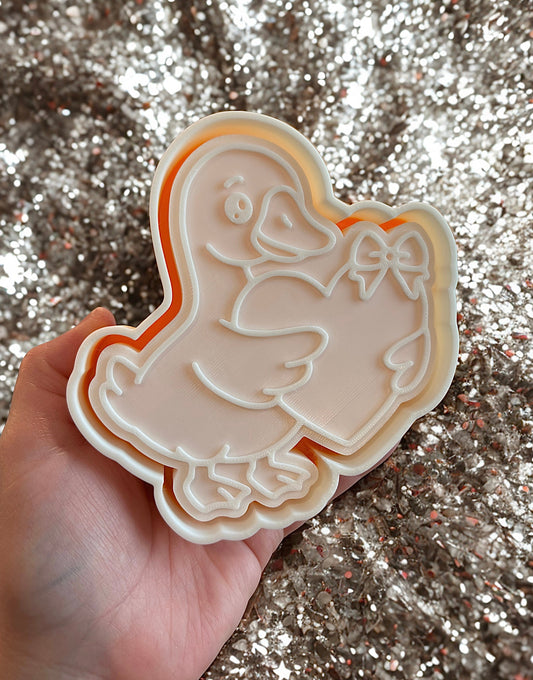 ￼Silly goose with heart