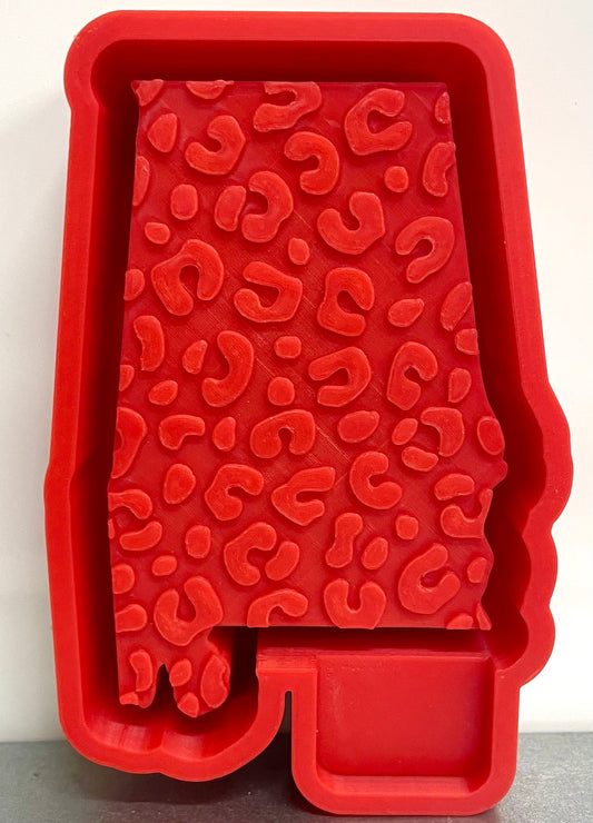 Leopard Print Alabama State Mold