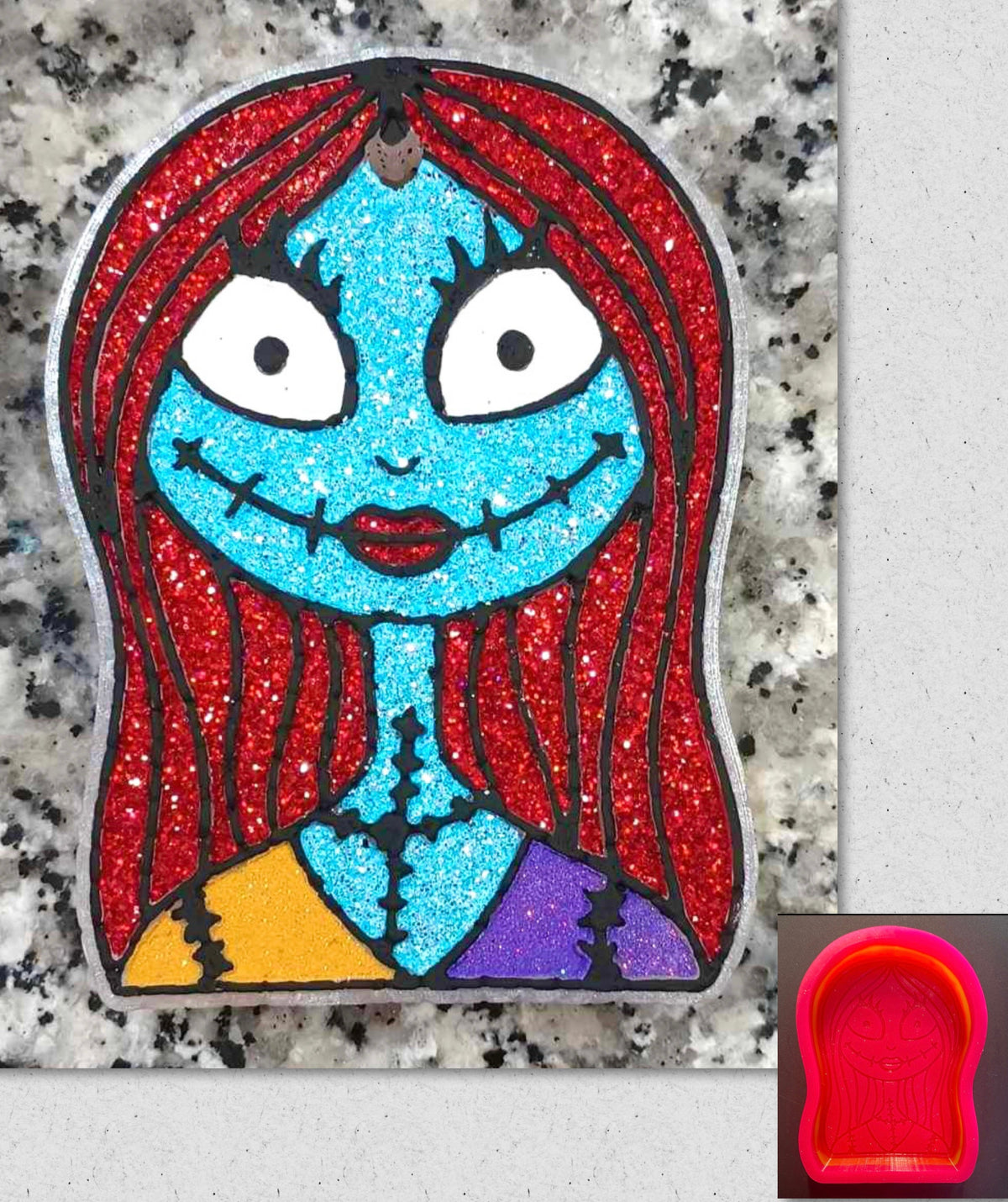 Skeleton Girl Mold