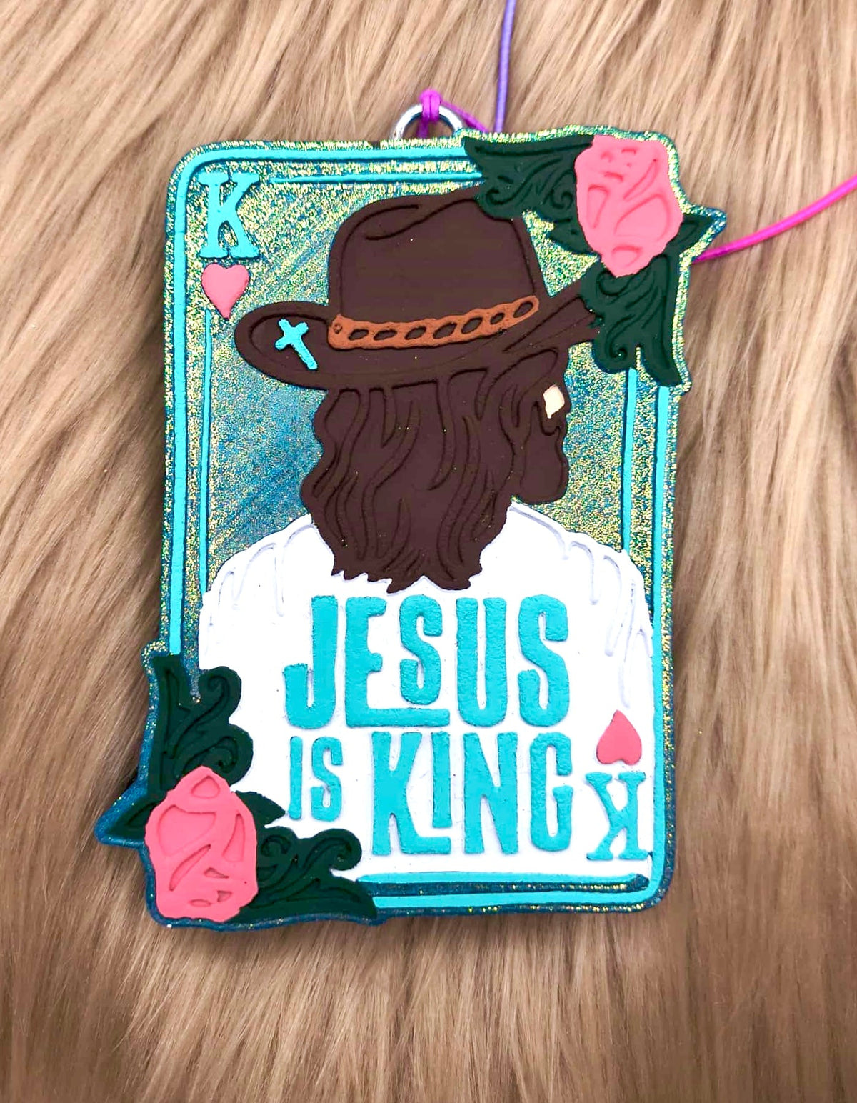 Jesus Is King Card Mold