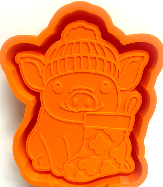 Christmas Pig Mold