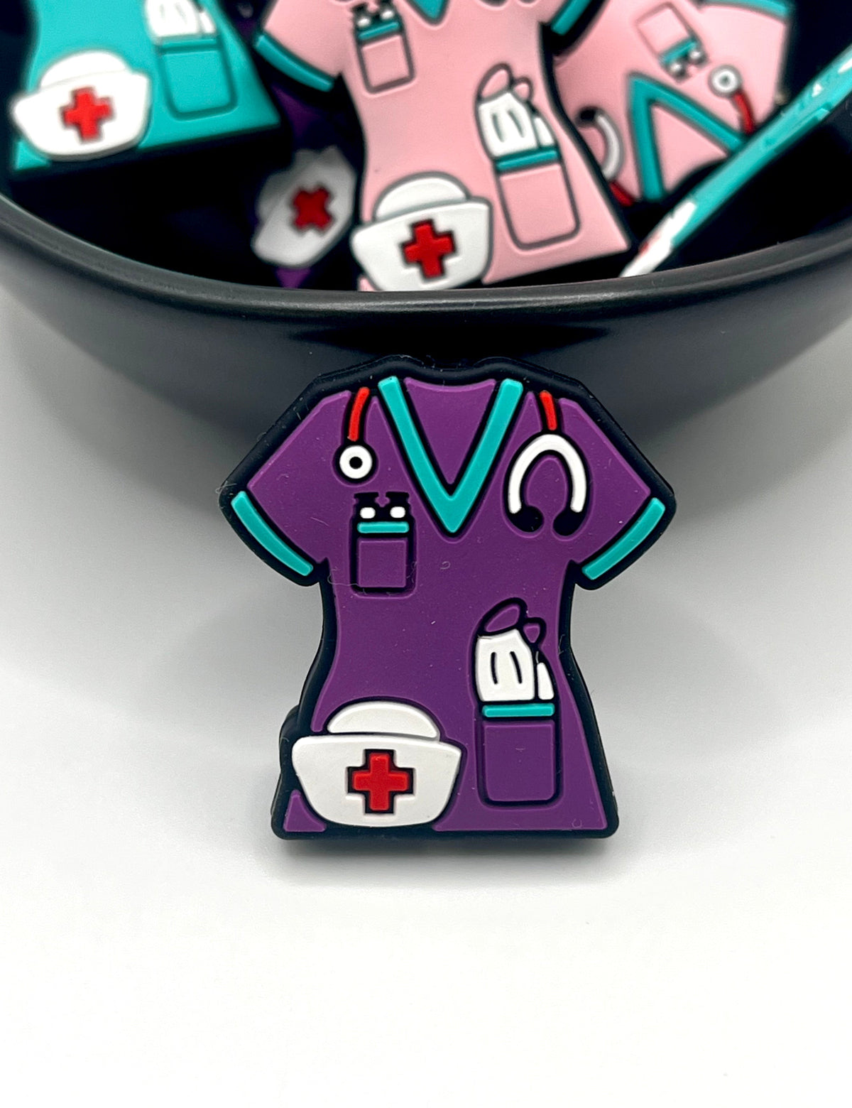 Nurse Scrub Focal Bead