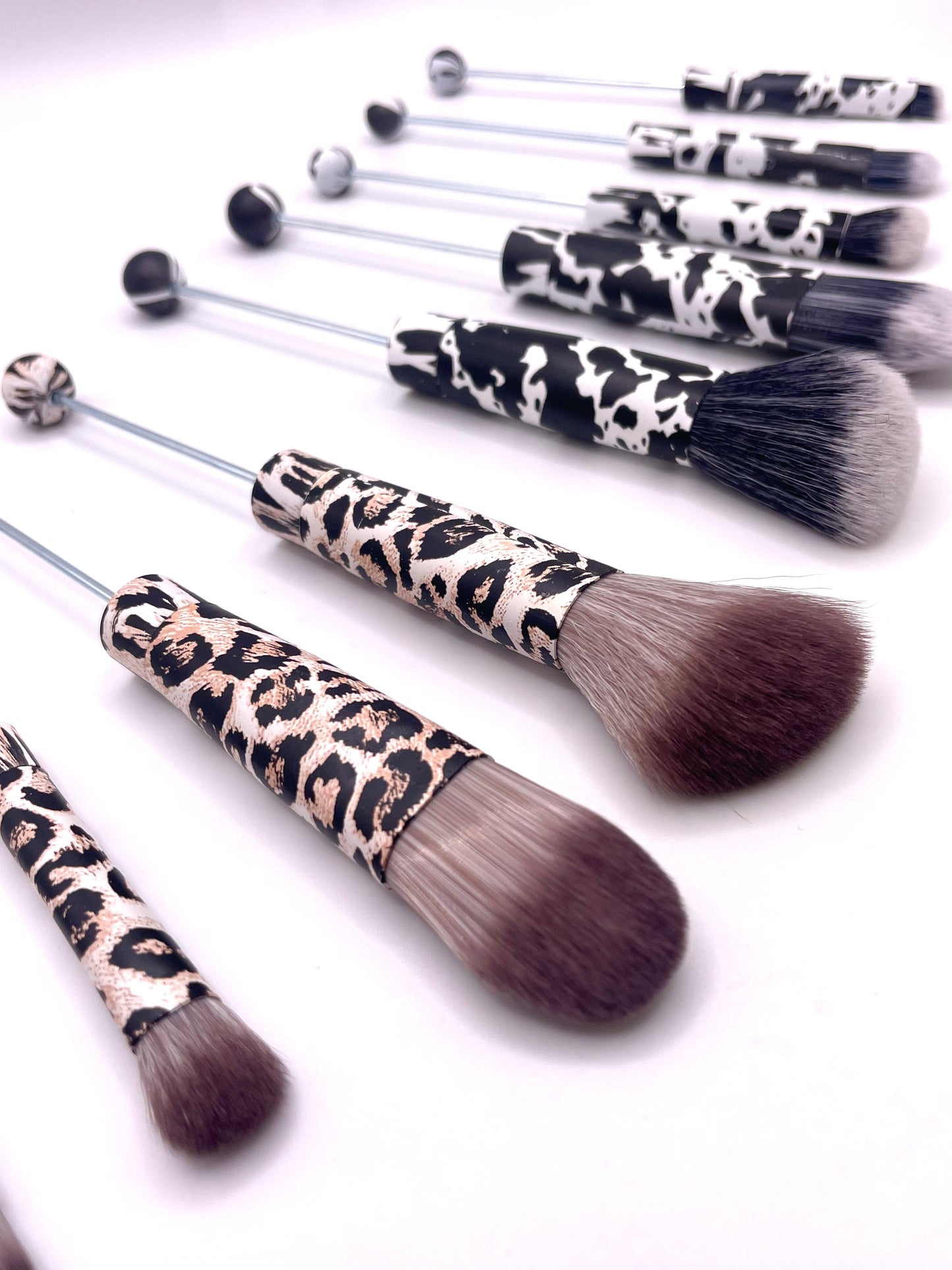 Beadable Glitter Dust or Make Up Brushes