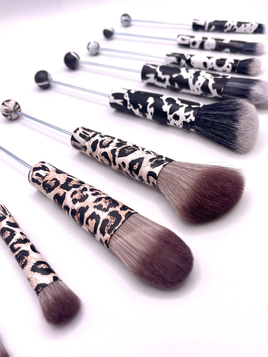 Beadable Glitter Dust or Make Up Brushes