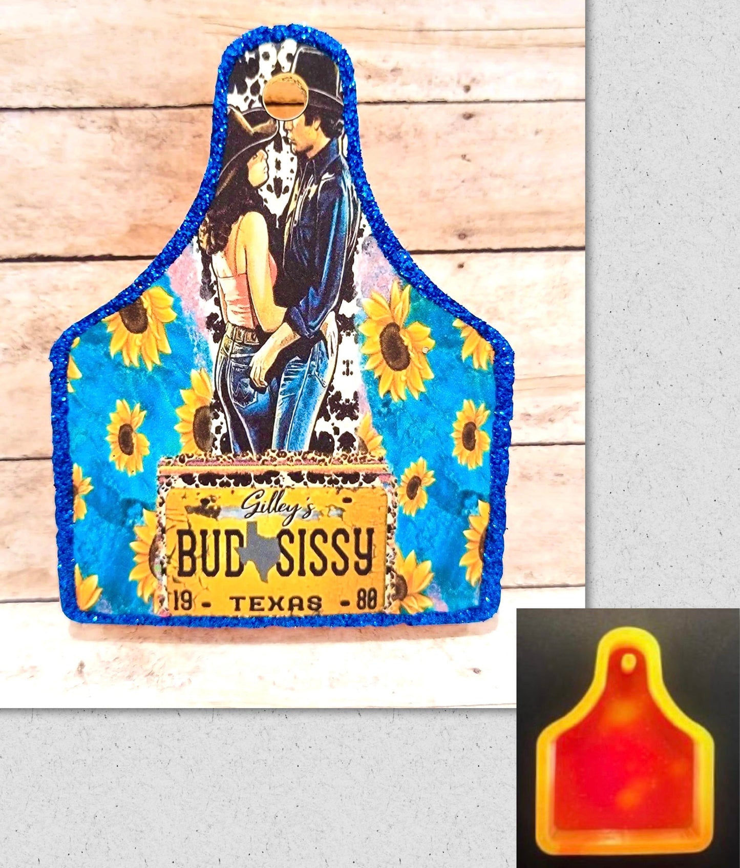 Cow Ear Tag Mold + Cardstock