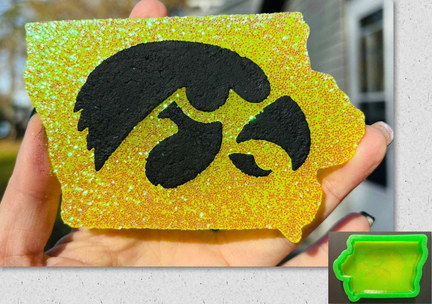 Iowa Football Mold