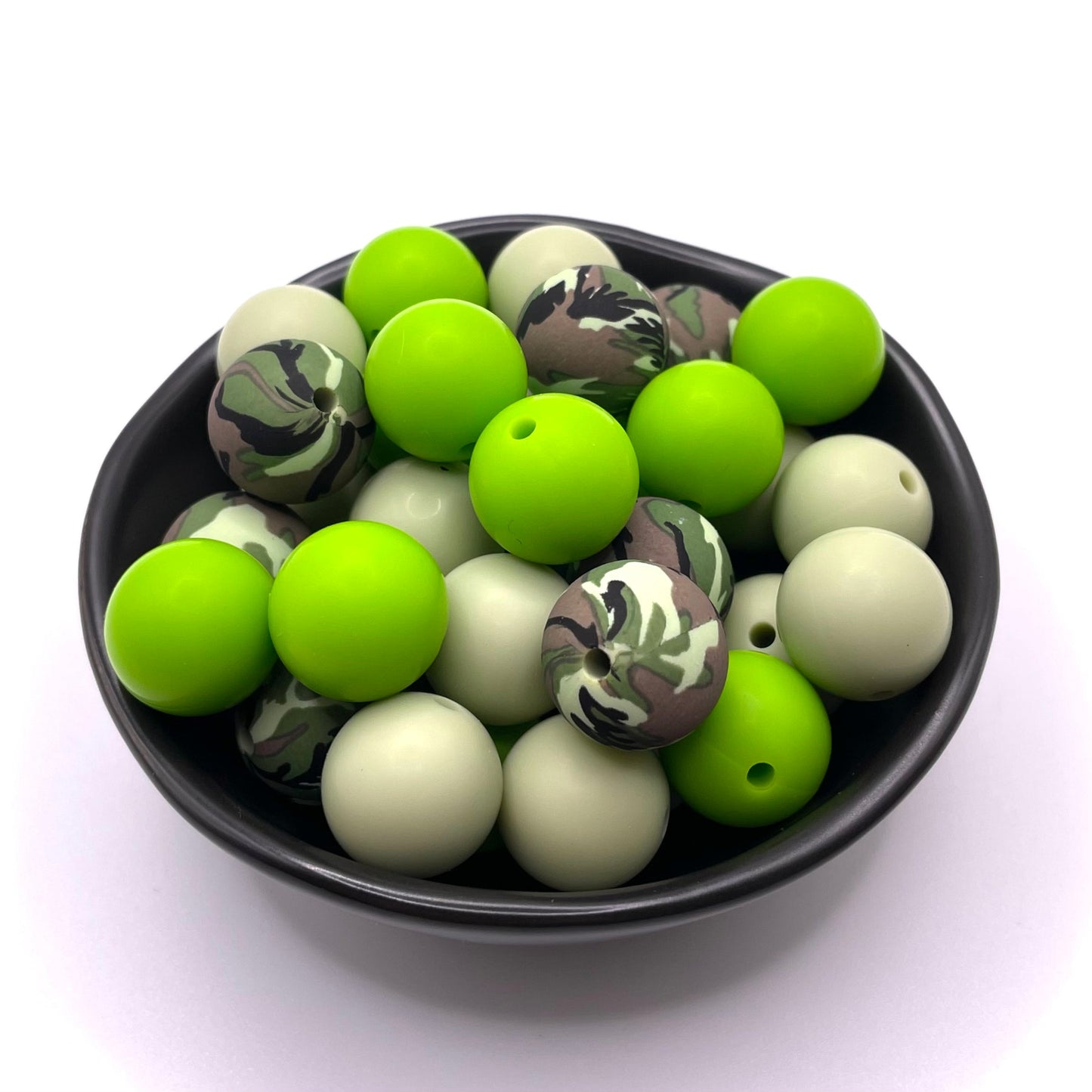 15mm Round Silicone Beads