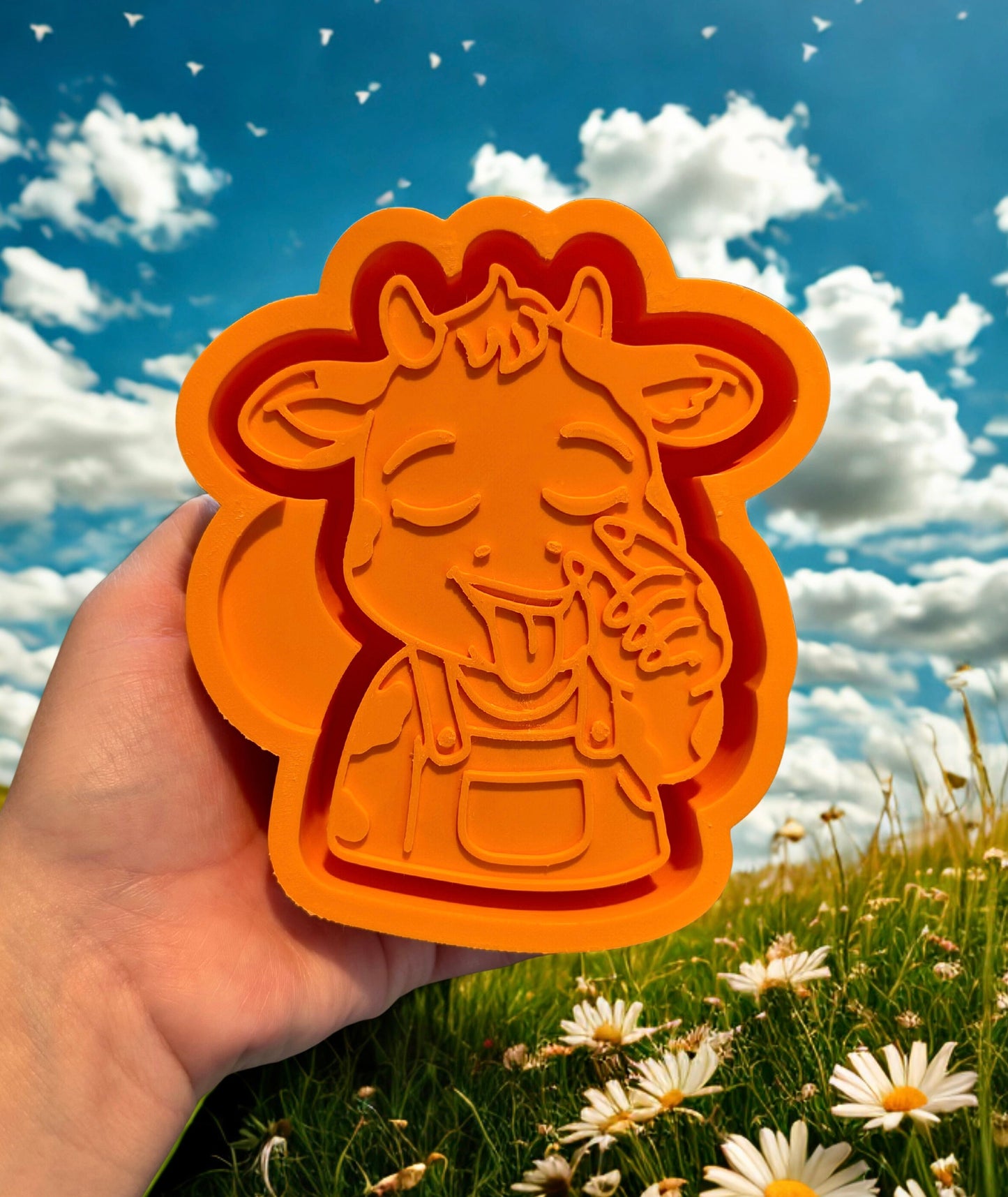 “ Clock it “cow