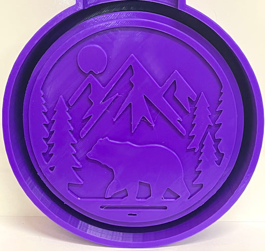 Bear in Mountains Mold