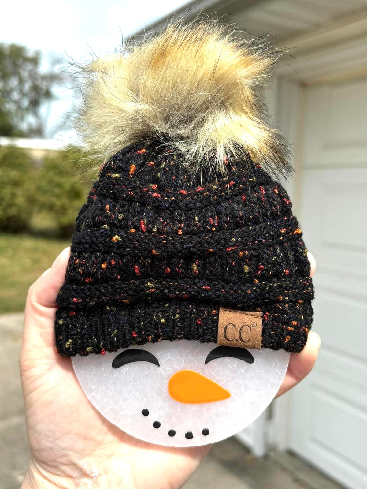 Smiley Faces For Mini Beanies and Christmas Hats