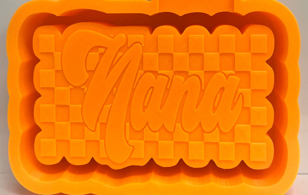 Checkered Nana Mold