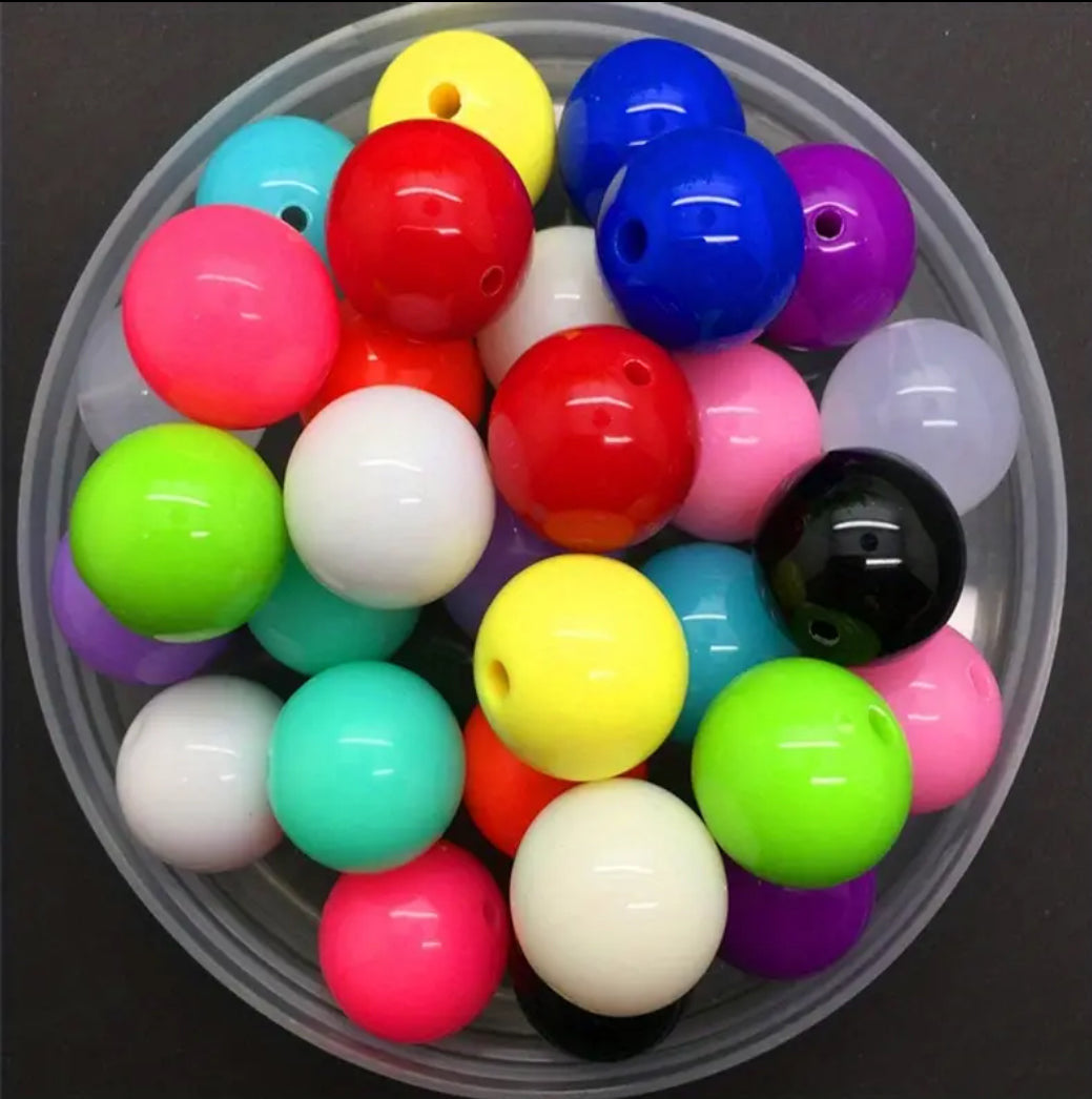 20mm Bubblegum Beads - Discontinued