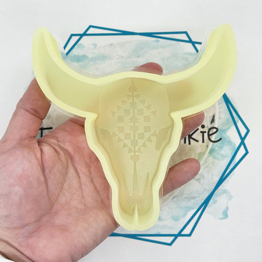 Cow Skull Freshie Mold