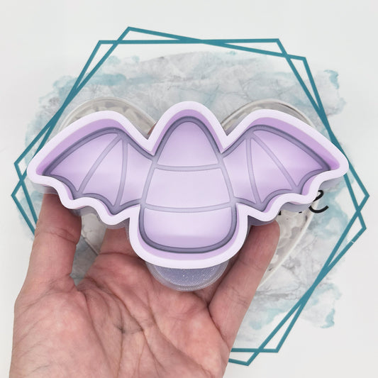 Candy Corn Bat Freshie Mold
