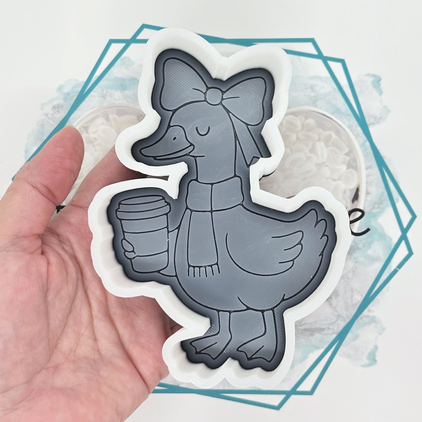 Fall Goose Freshie Mold