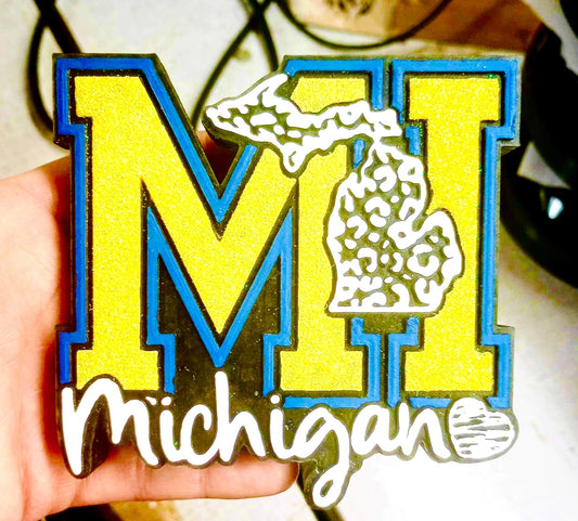Michigan Leopard State Mold