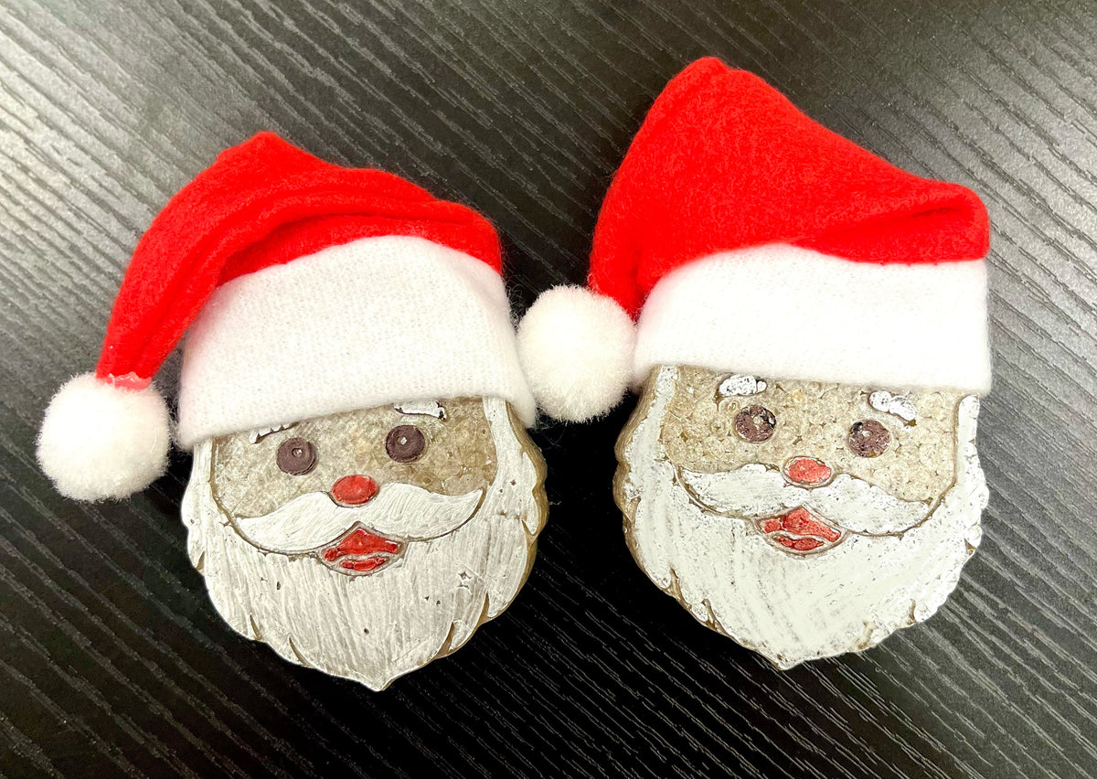 Christmas Hat Smiley Faces Vent Clip Molds