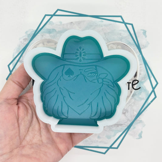 Western Cowgirl Freshie Mold