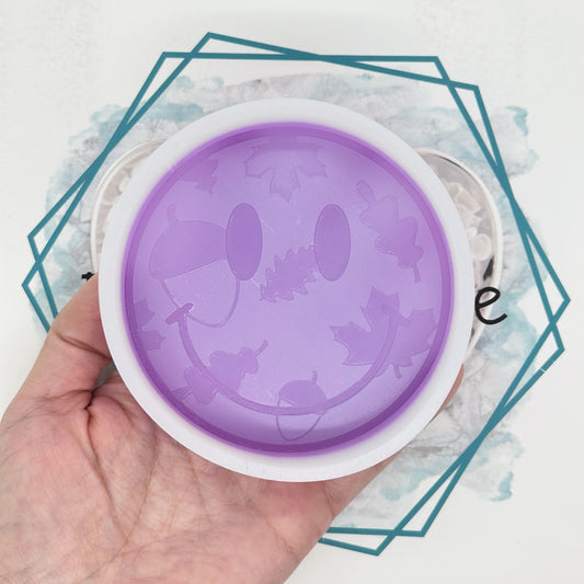 Autumn Smiley Face Freshie Mold