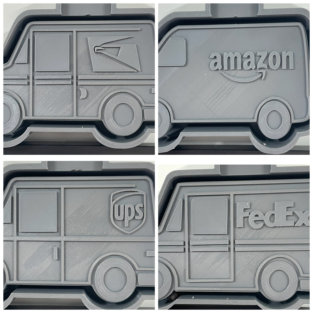 Shipping Mail Truck Mold