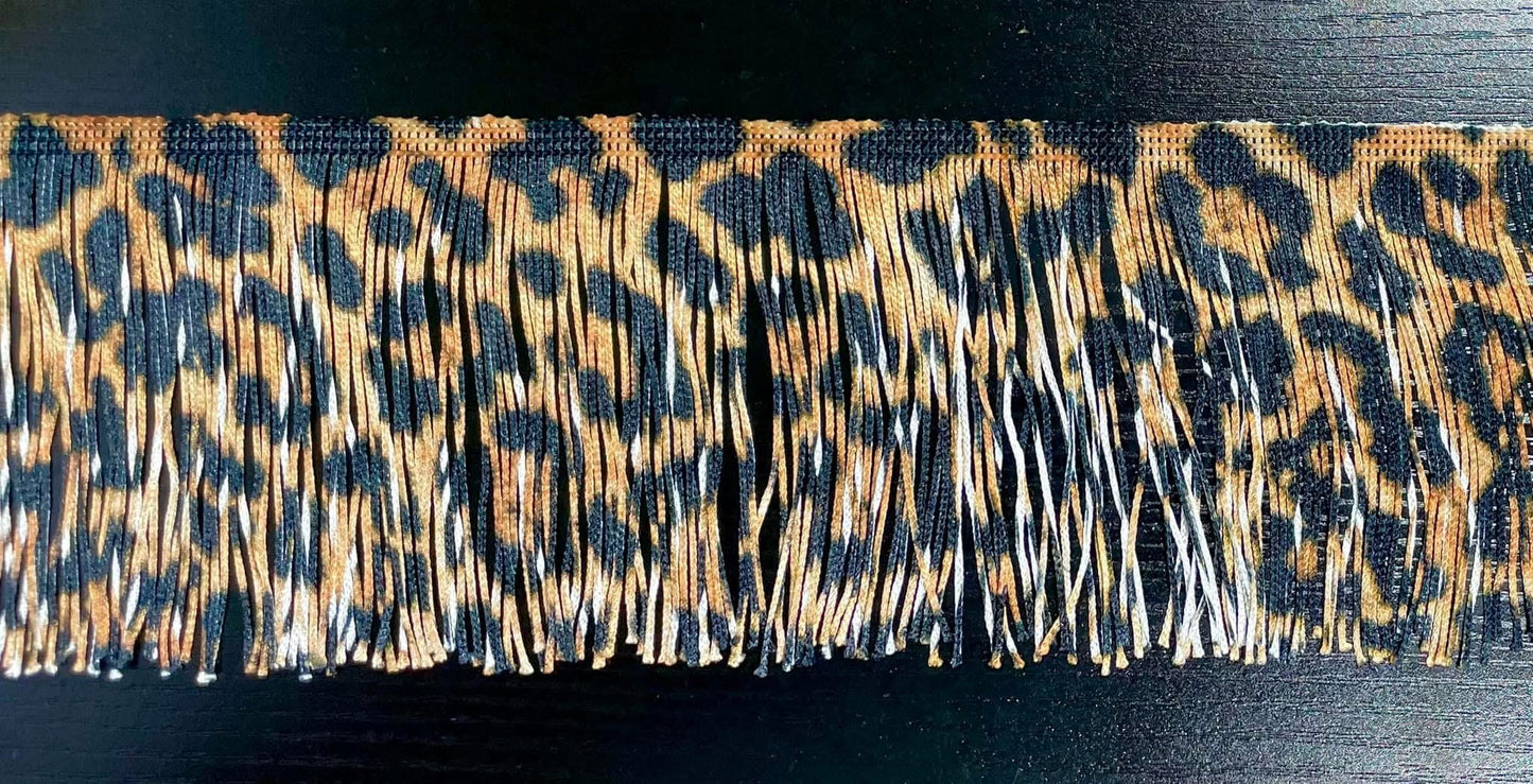 4” Fringe with Printed Designs