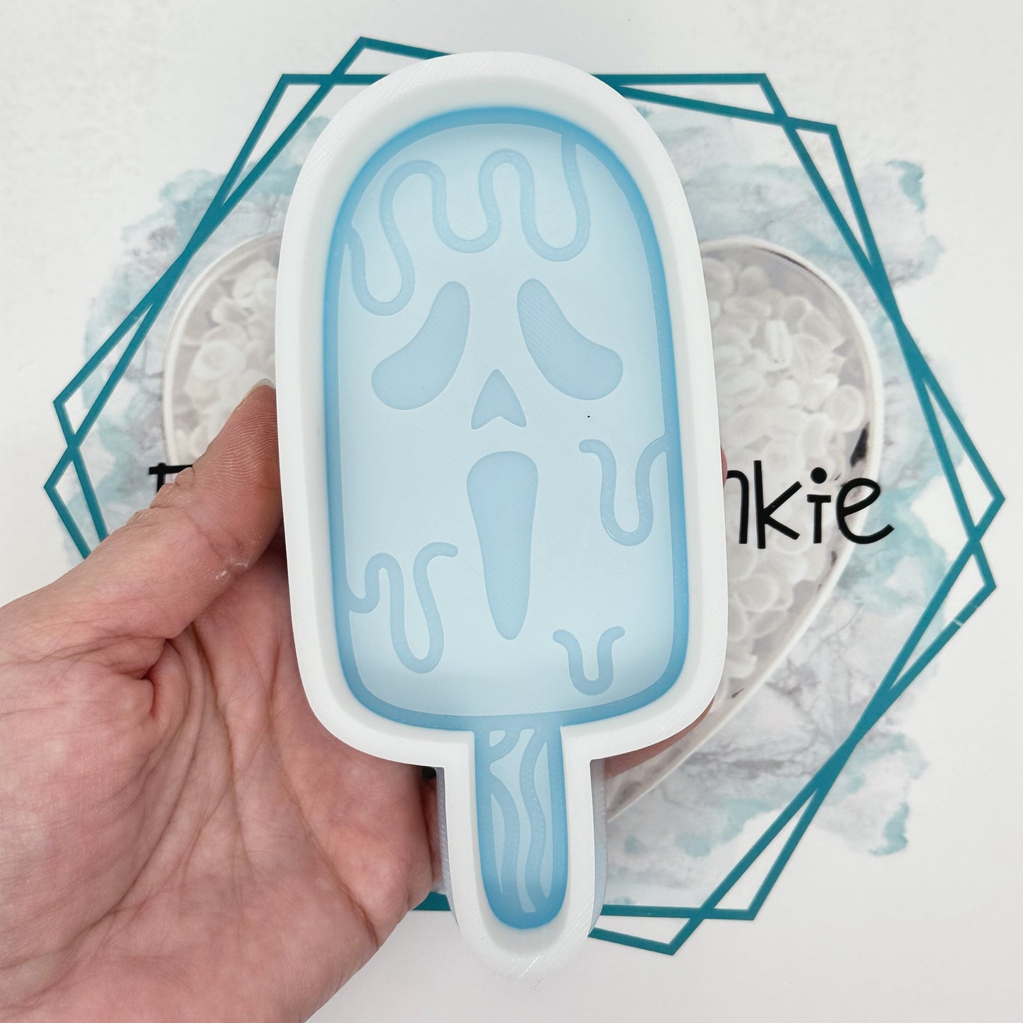 Scream Popsicle Freshie Mold