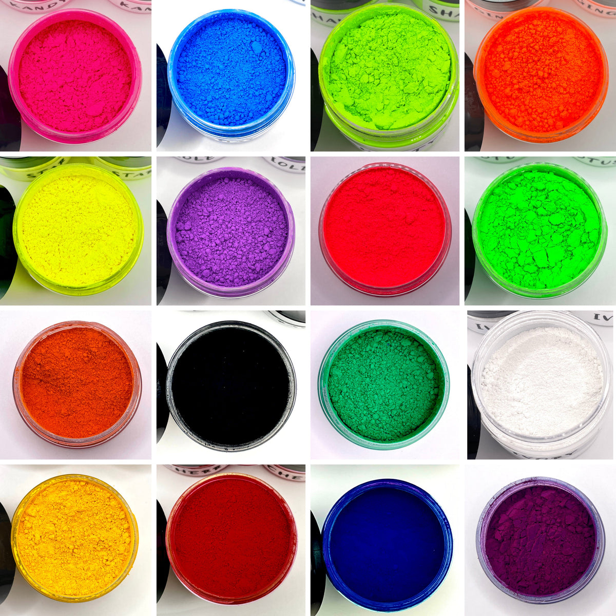 True Matte Pigment Powder Bundle (16 Colors)