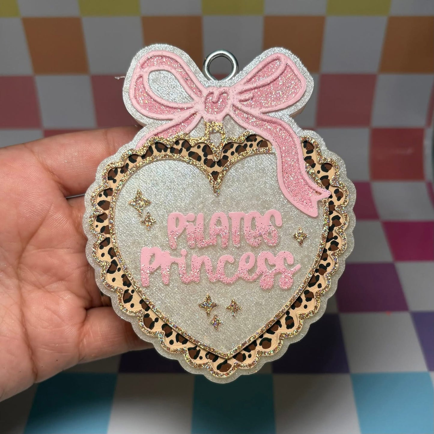 Pilates princess heart frame