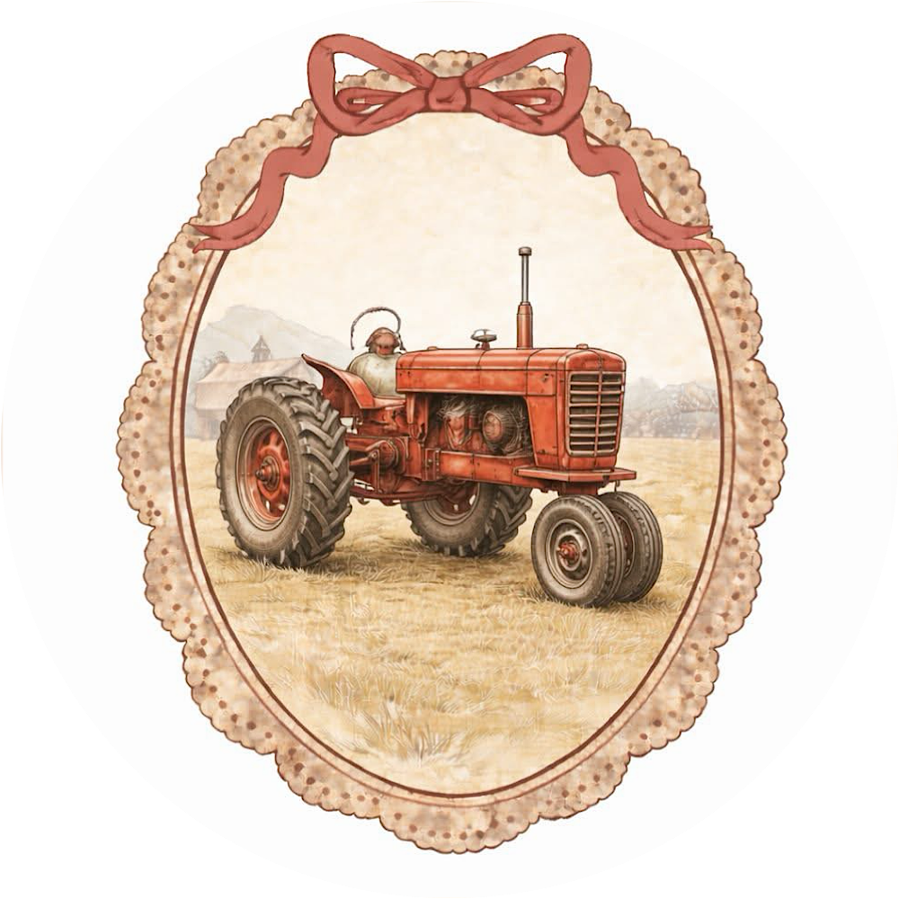 ON THE FARM CAR FRESHIE CARD STOCK (CHOOSE IMAGE)