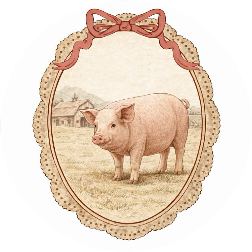 ON THE FARM CAR FRESHIE CARD STOCK (CHOOSE IMAGE)