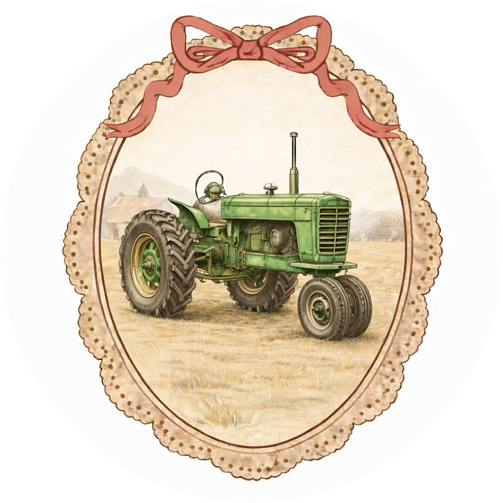ON THE FARM CAR FRESHIE CARD STOCK (CHOOSE IMAGE)