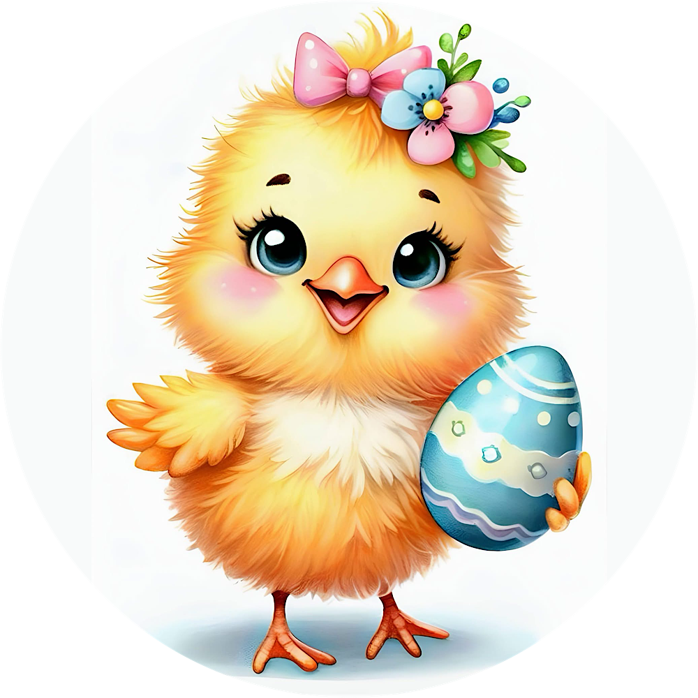 EASTER CAR FRESHIE CARD STOCK (CHOOSE IMAGE)