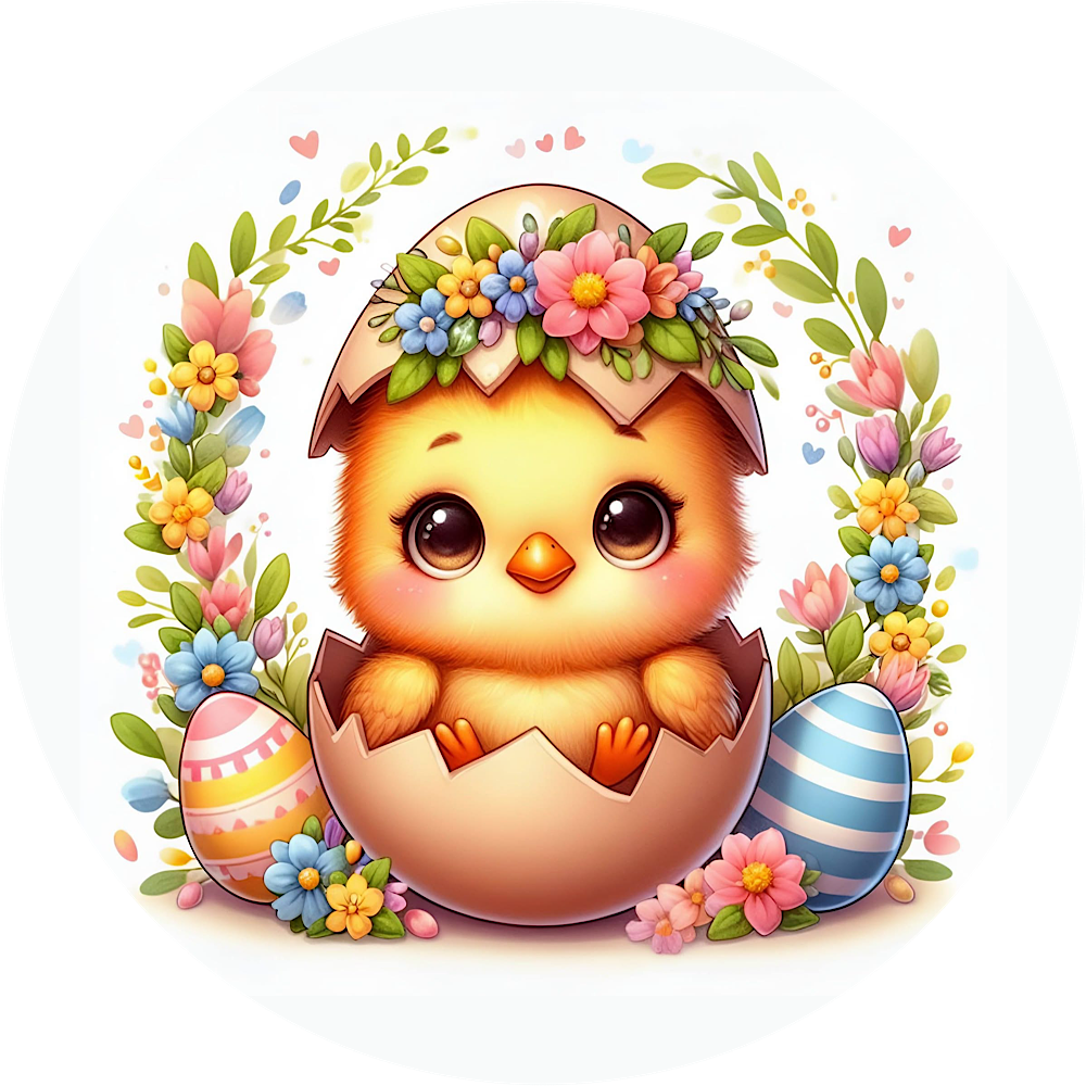 EASTER CAR FRESHIE CARD STOCK (CHOOSE IMAGE)
