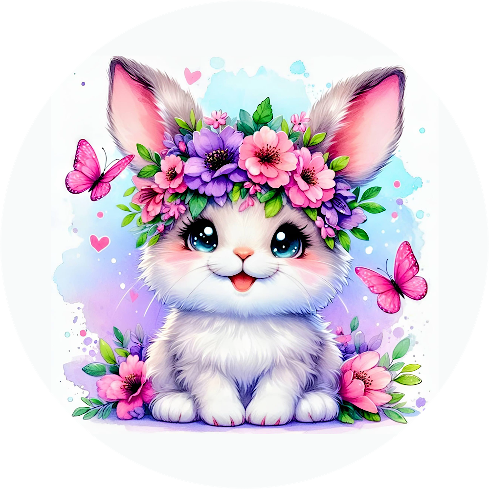 EASTER CAR FRESHIE CARD STOCK (CHOOSE IMAGE)