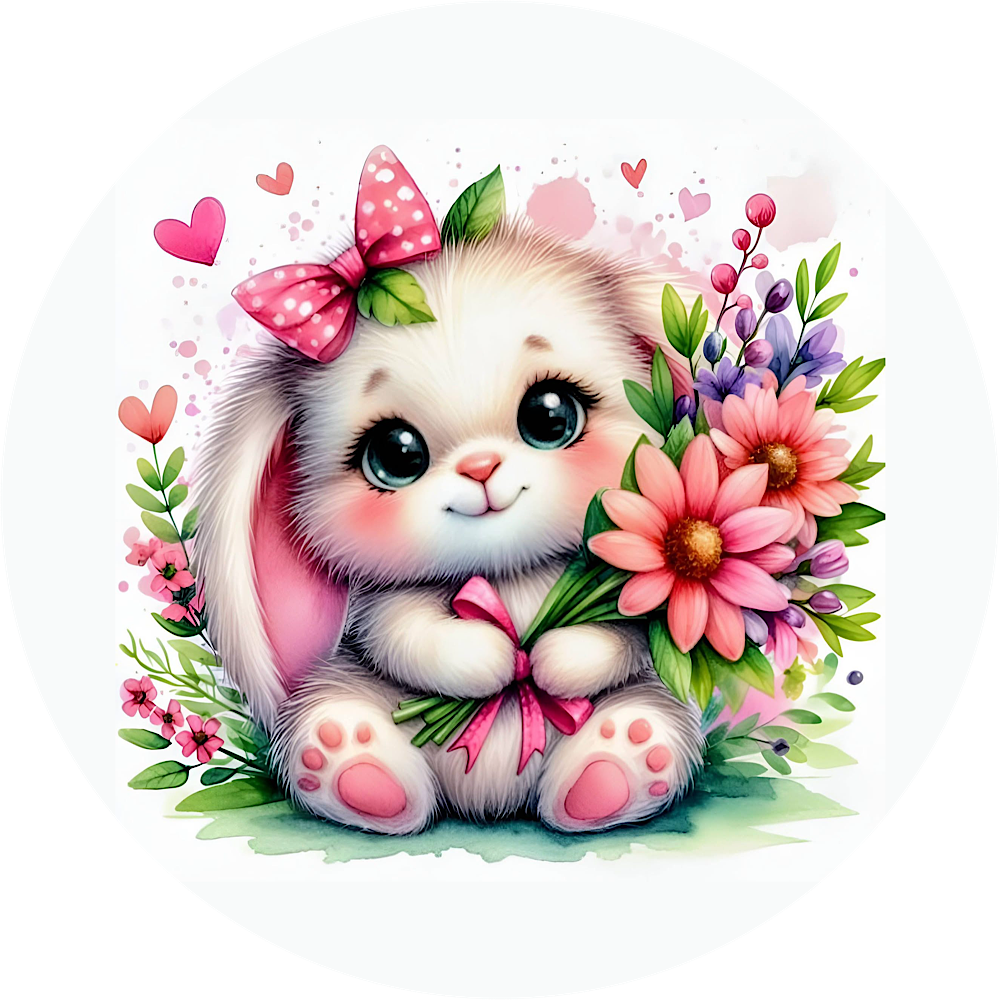 EASTER CAR FRESHIE CARD STOCK (CHOOSE IMAGE)